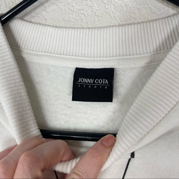 Jonny Cota Studio Leopard Wings Print Sweatshirt, Men's and Women's - Picture 6 of 8